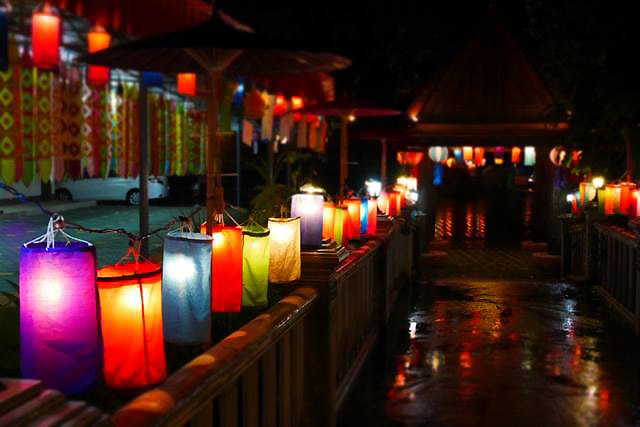 Loi Krathong thailande