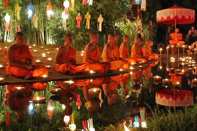 Loi Krathong thailande