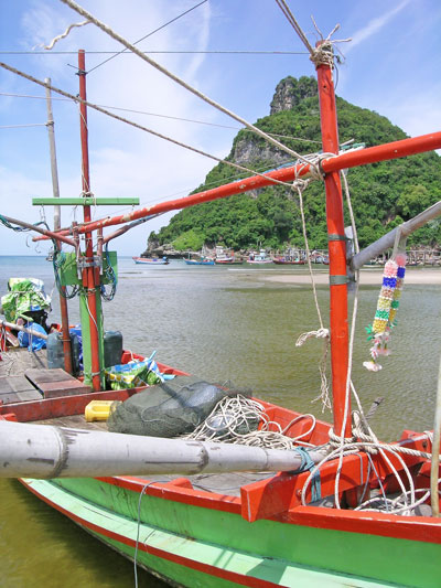 bateau de pêche Golfe de Thailande